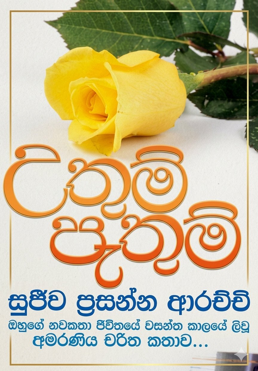 උතුම් පැතුම් 1 | සුජීව ප්‍රසන්න ආරච්චිගේ රොමෑන්ටික් නවකතා මාලාව - Uthum pethum 1 pdf book